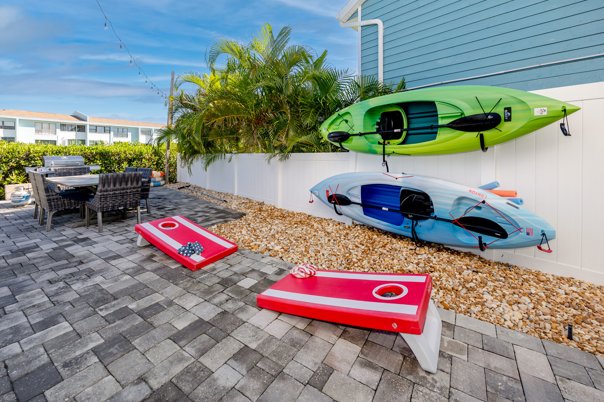 Kayaks & Bean Bags