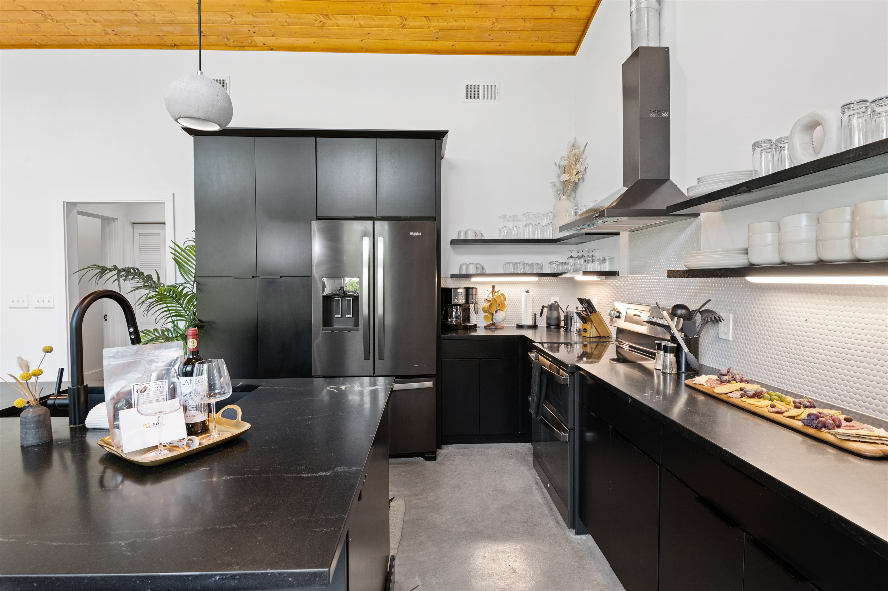{Kitchen} Enjoy your welcome gift, a complimentary bottle of Biltmore Wine.