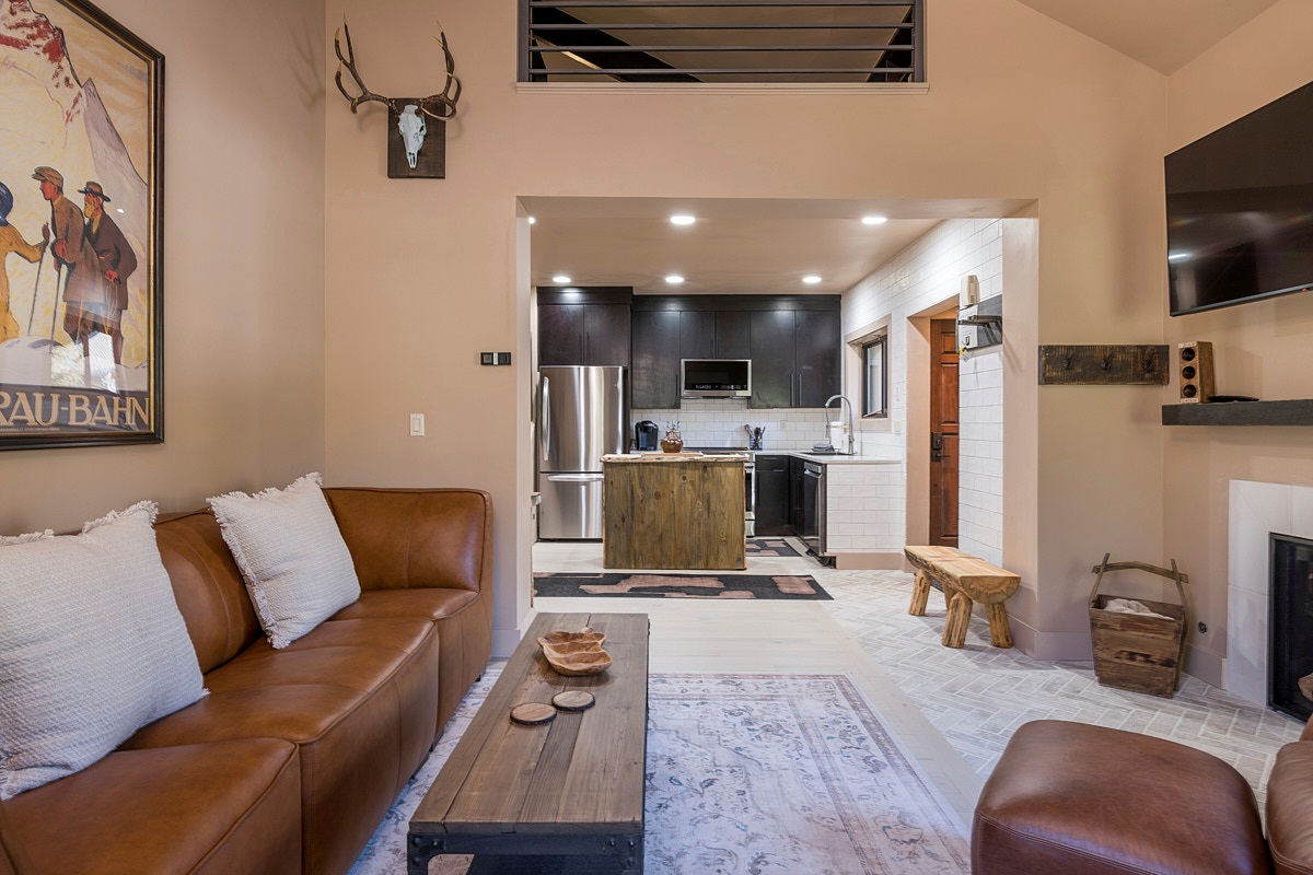 Living Area view toward Kitchen