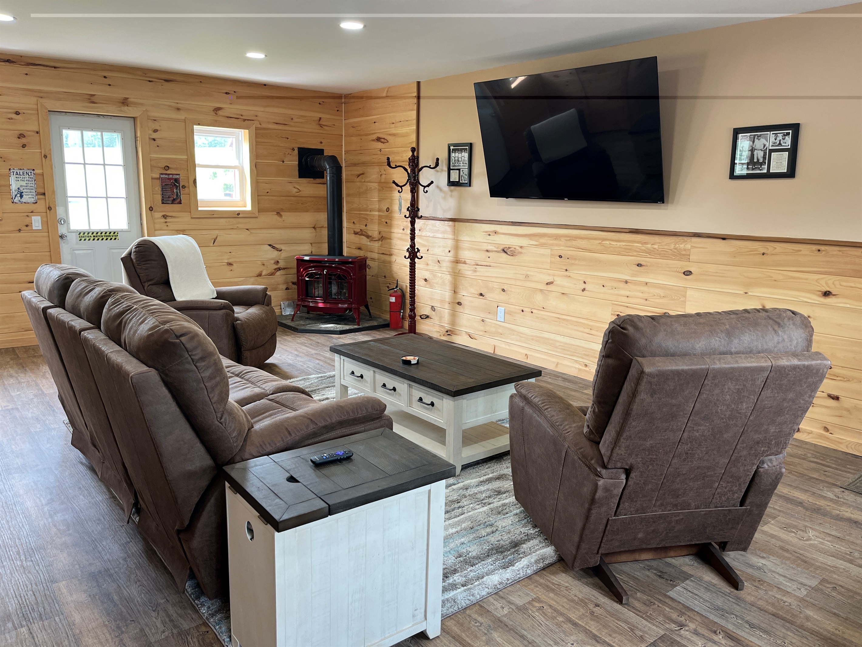 Cozy TV room