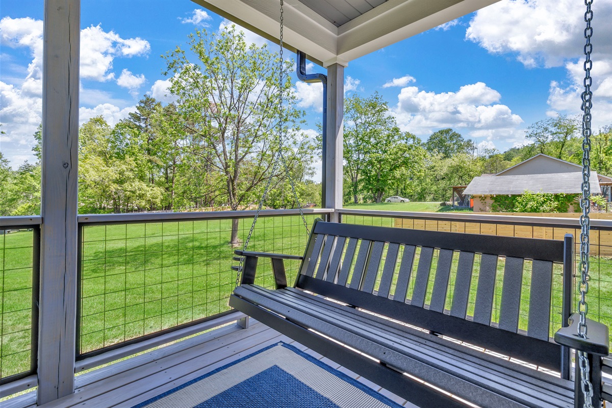 Back Porch swing
