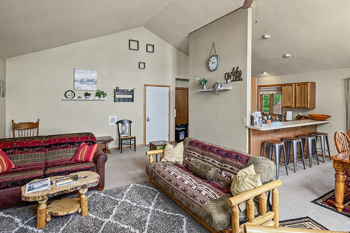 Living Room - Lower Level View Toward Kitchen Bar