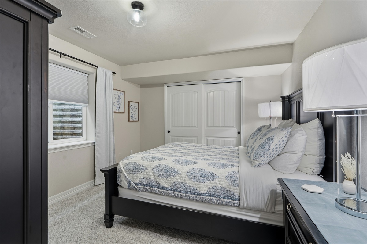 Downstairs Bedroom #4 ~ Queen Bed
