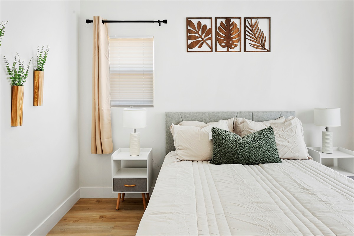 Serene space to get restored before your next shift