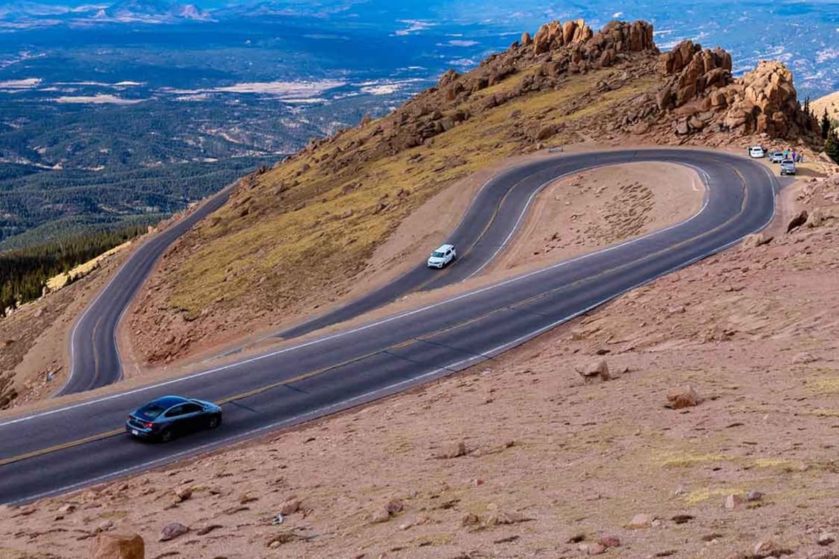 Pike's Peak: Hike it, bike it, or drive it!  At over 14,000 ft it's spectacular no matter how you get there!