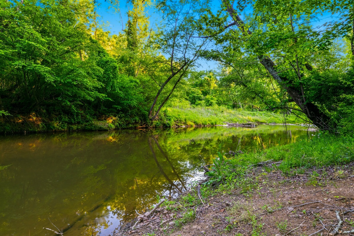 The Ararat River — slow water, slow afternoons.