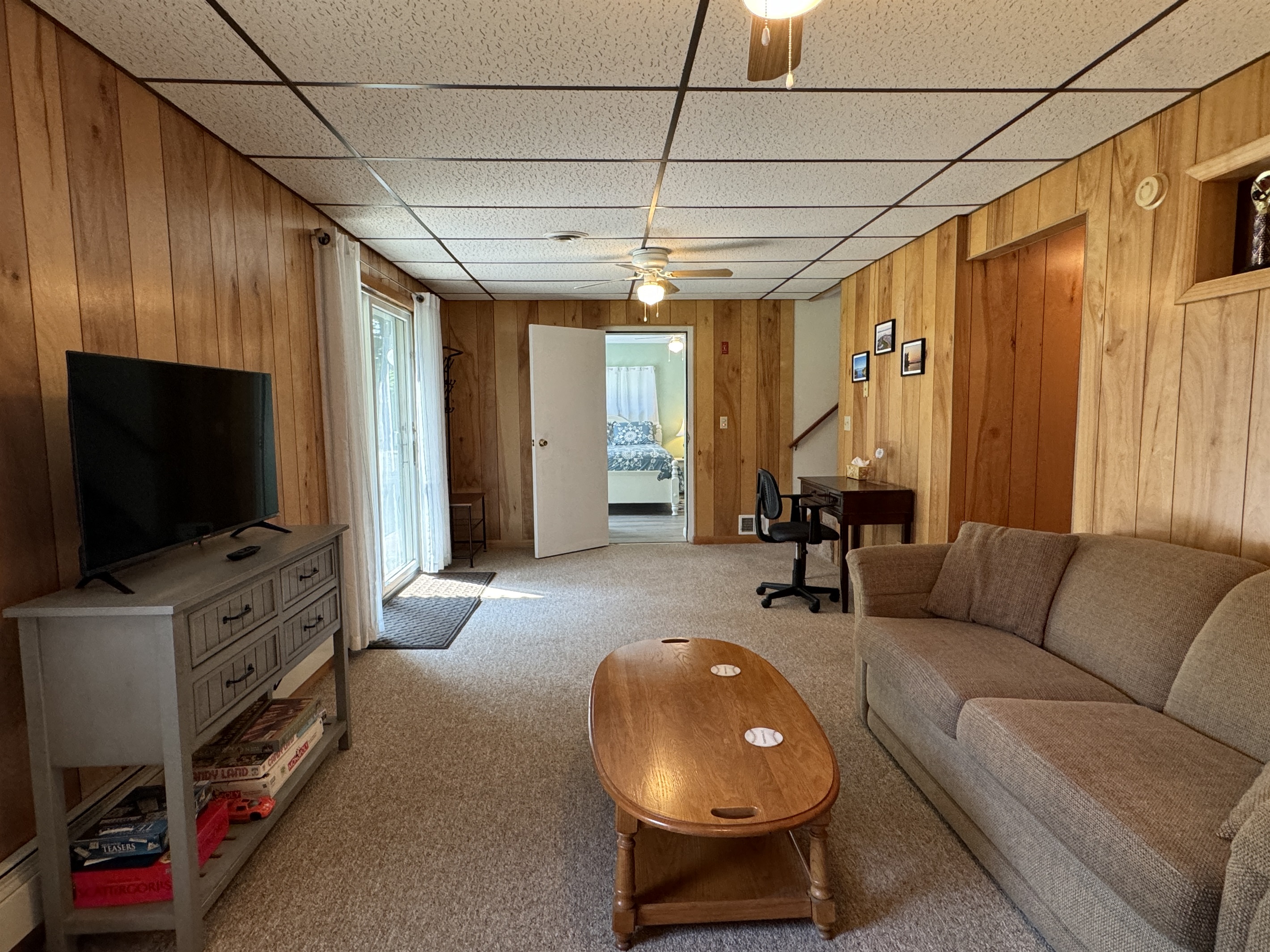 Lower level living room