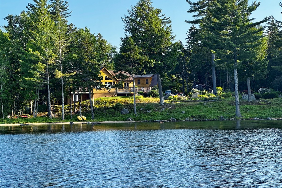 View from the lake