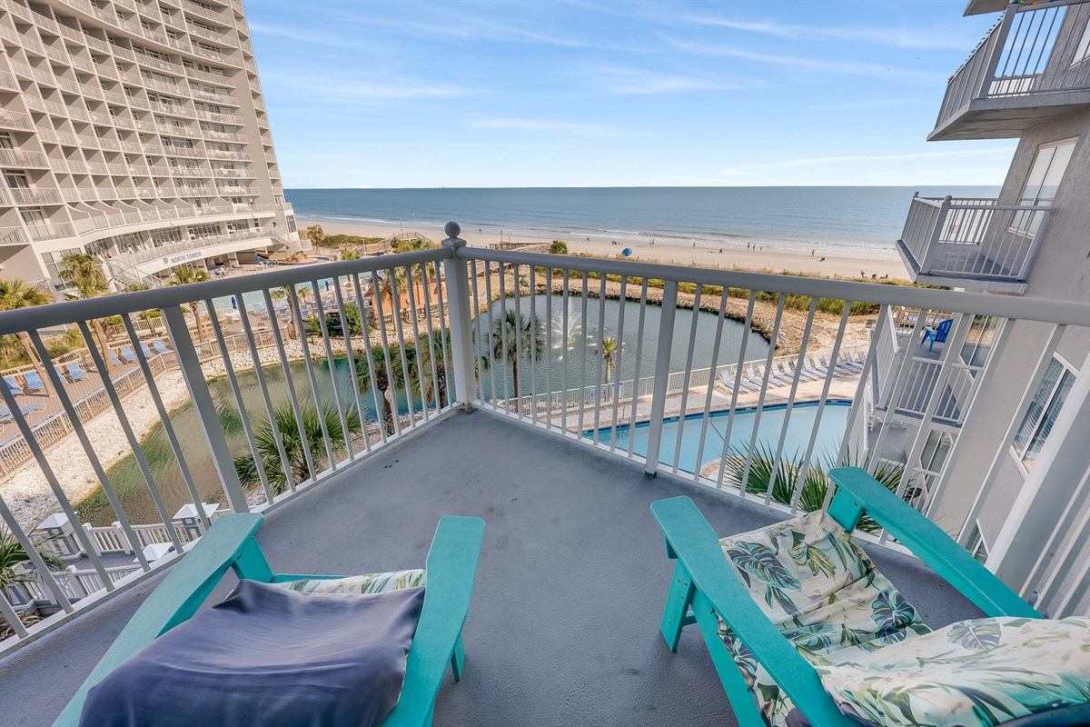 Amazing View from the Balcony!