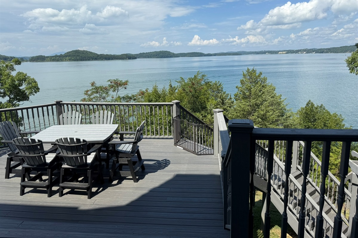 Back Deck (from standing on the back of the deck)