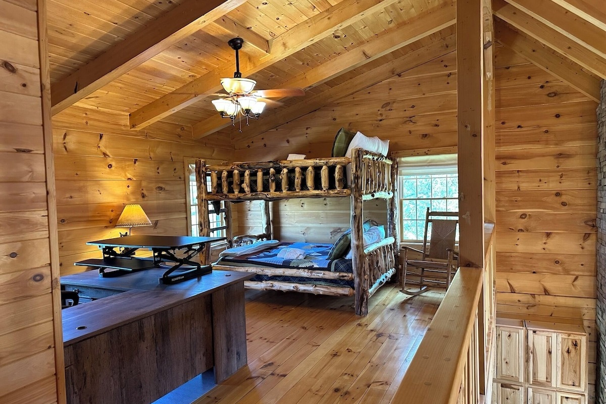 bedroom #4 on 2nd floor (dual queen bunk beds sleeps 4)