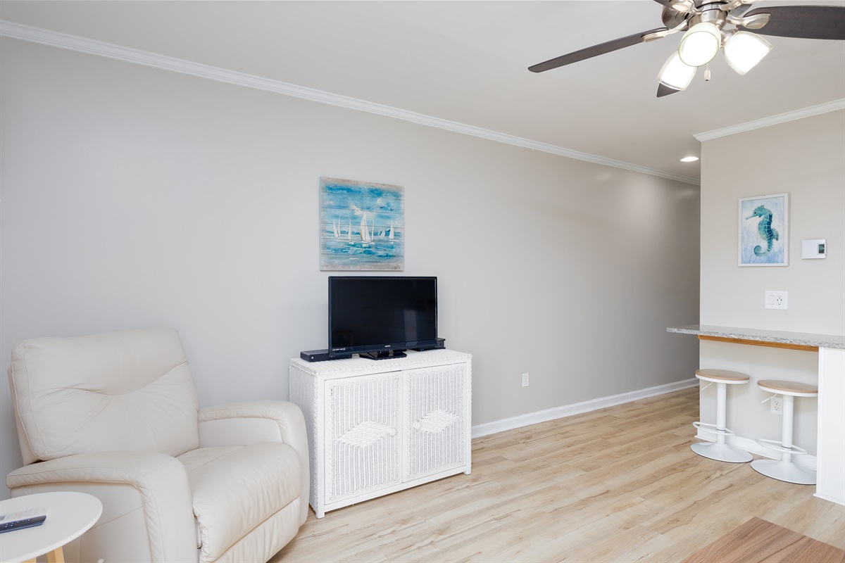 Spacious living space