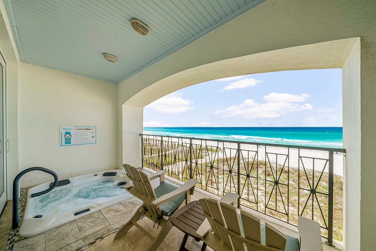 Private Heated Splash Pool on 1st Floor with Direct Access from the Second Master Bedroom