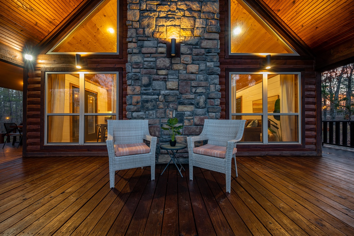 Take a seat and soak up the sunshine in our comfortable outdoor chairs - the perfect spot for relaxation and enjoying the great outdoors