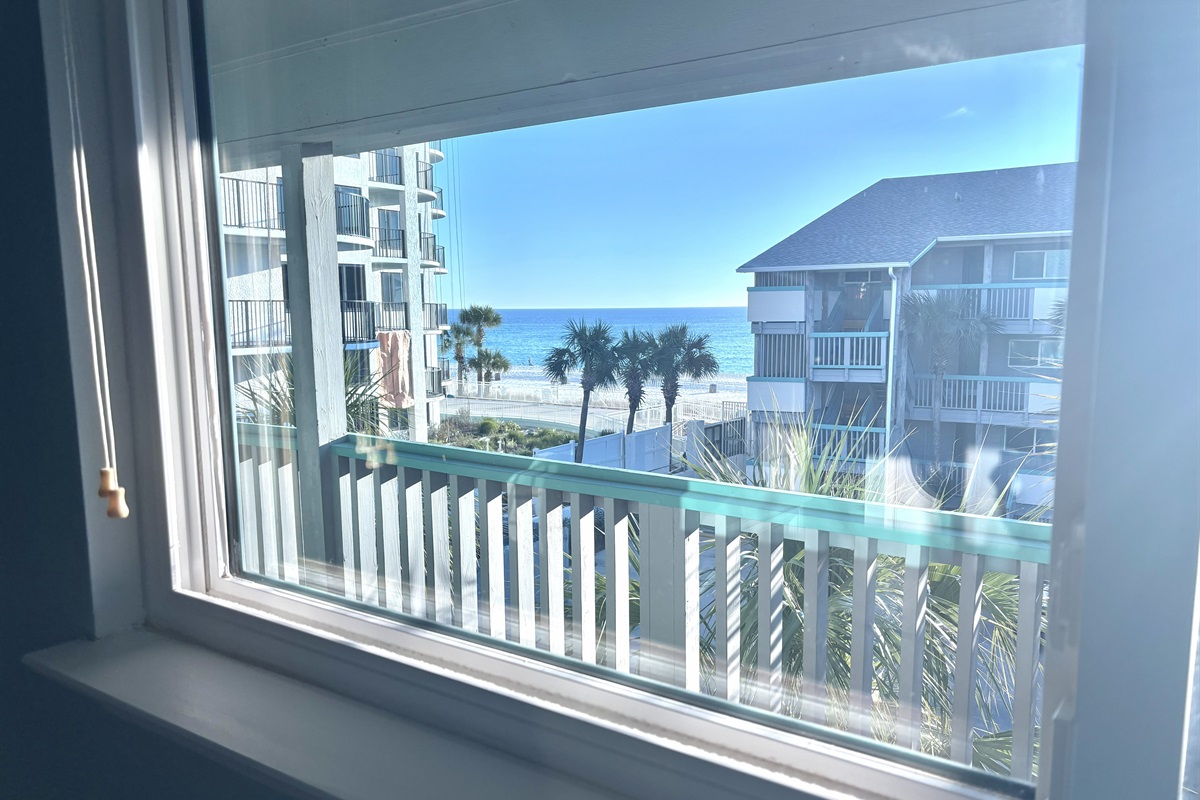 Ocean view from master bedroom!