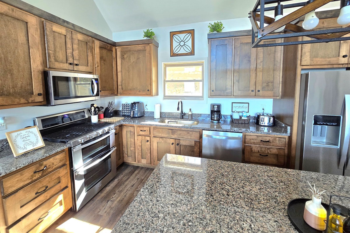 Kitchen with Double Oven