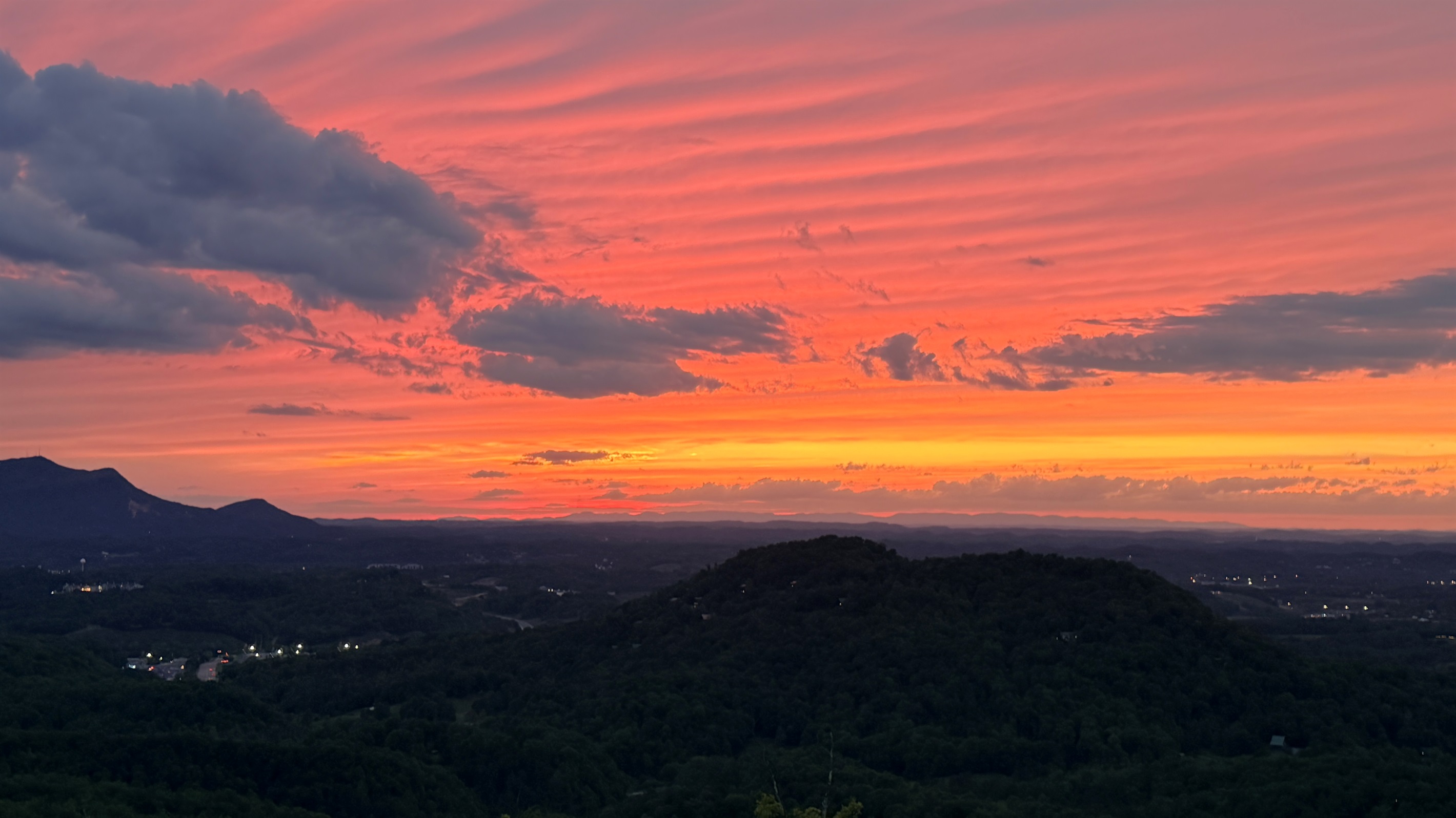 The sunsets never get old whether you are on the deck, sitting at the firepit or in the sauna.