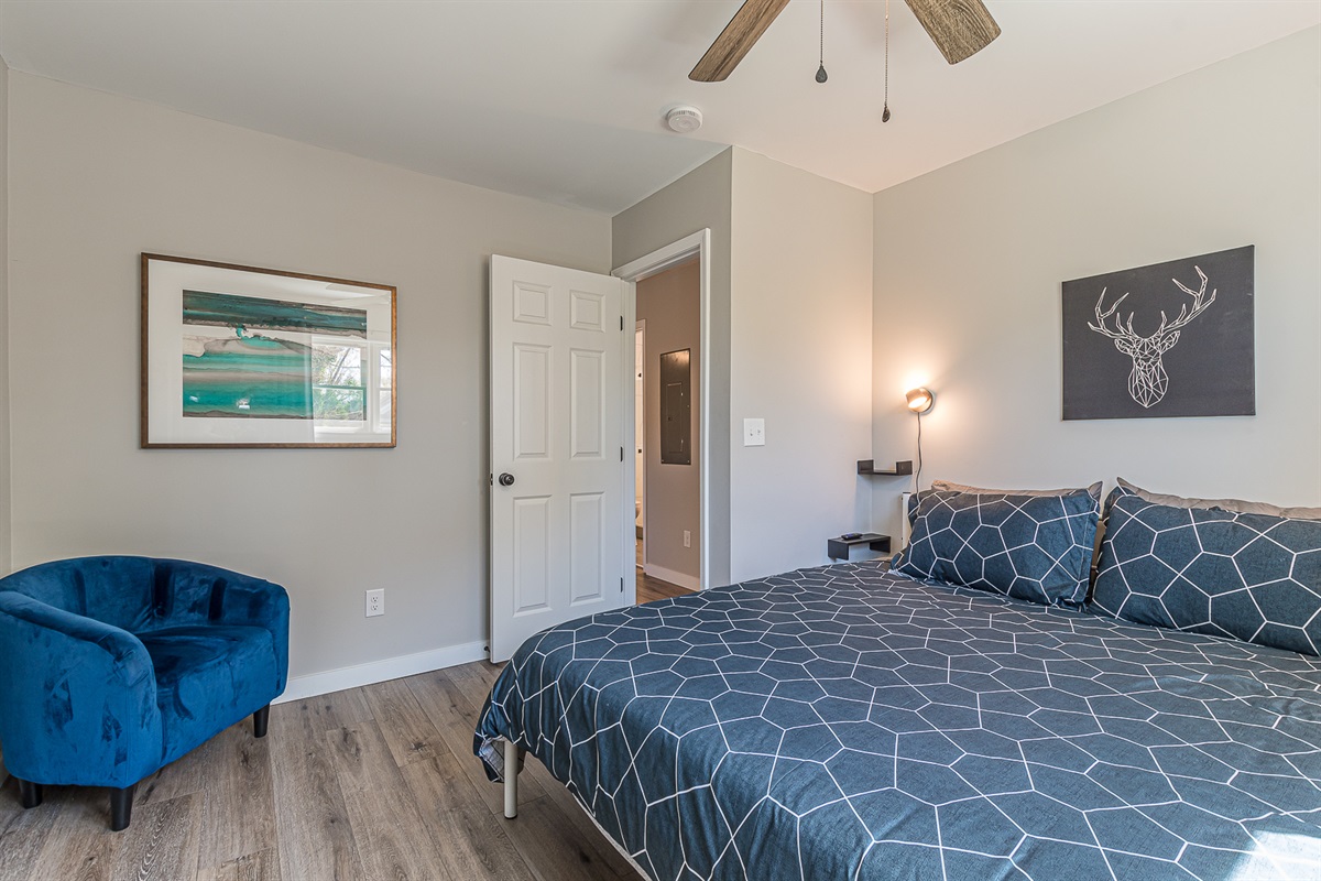 Kick back and relax in your bedroom