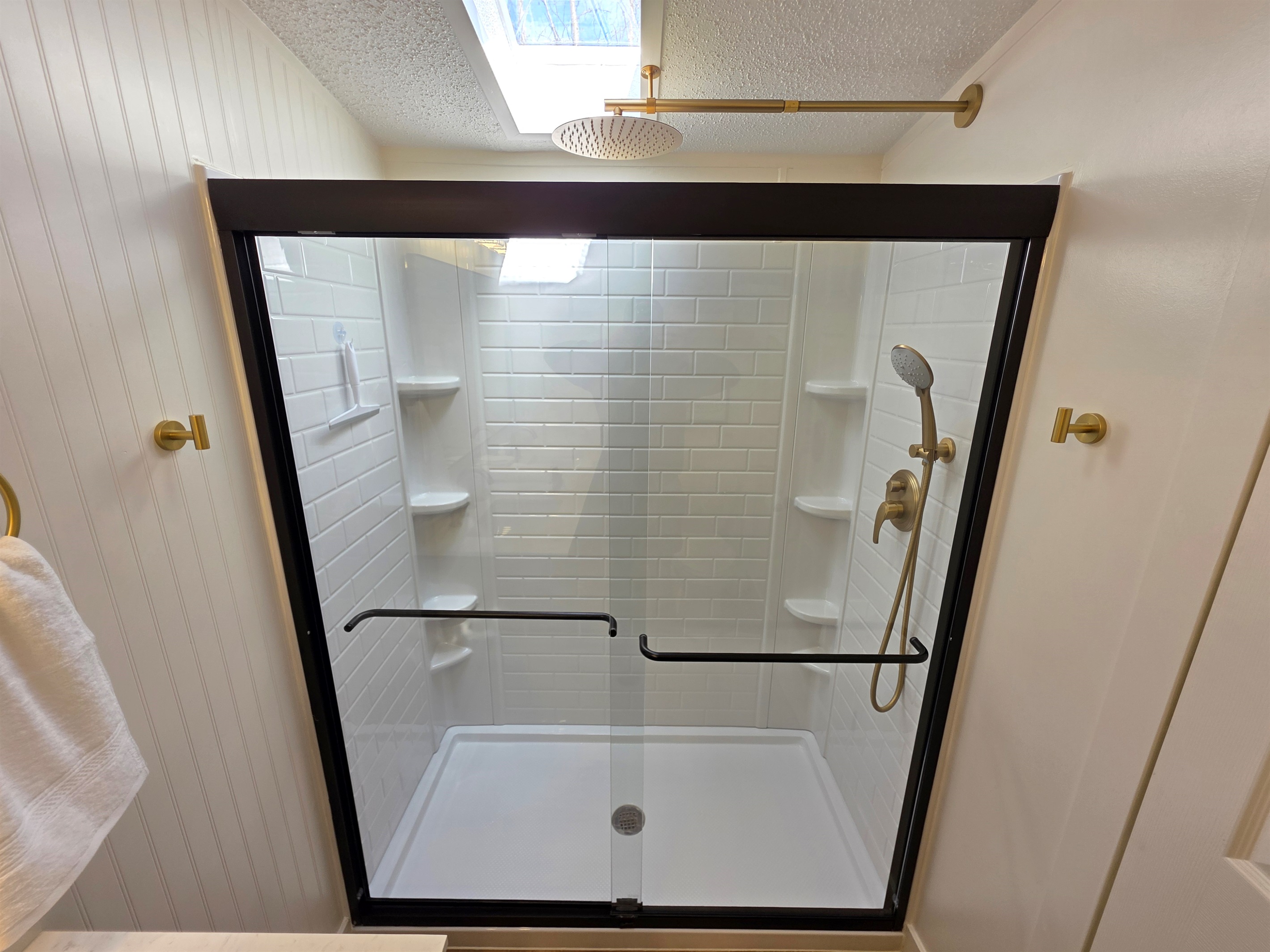 Shower in Bathroom off the master bedroom