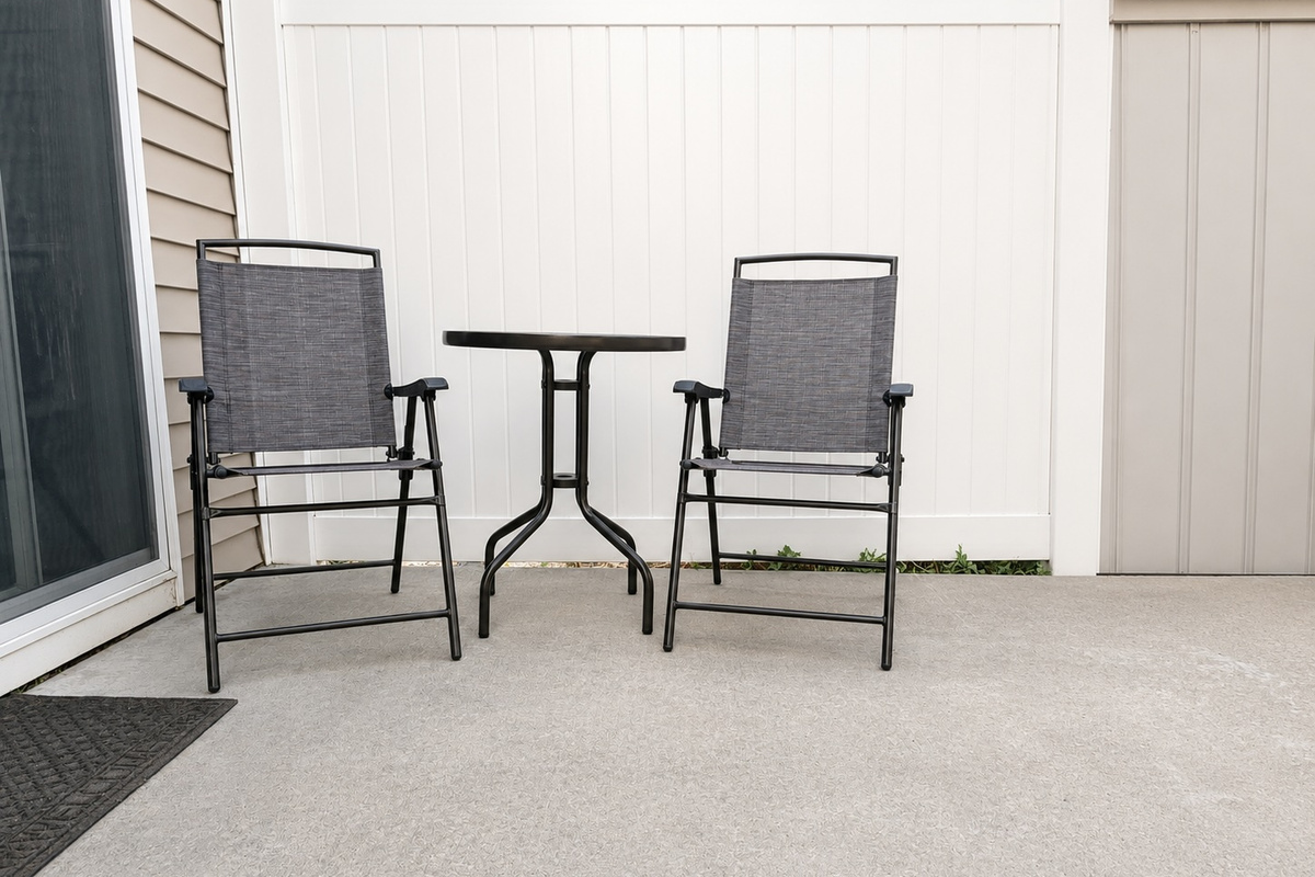 Sip your coffee on the patio to enjoy the new day in Idaho's incredible weather!