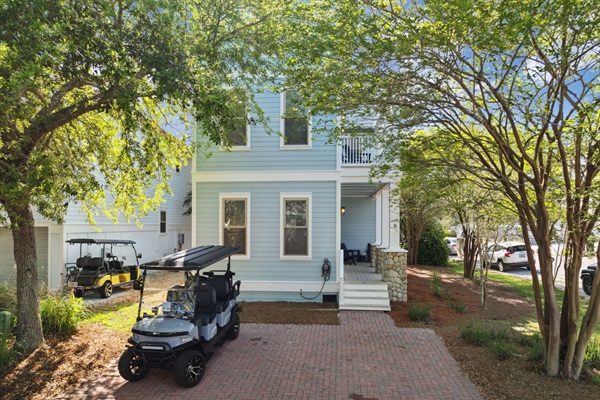 Home's driveway