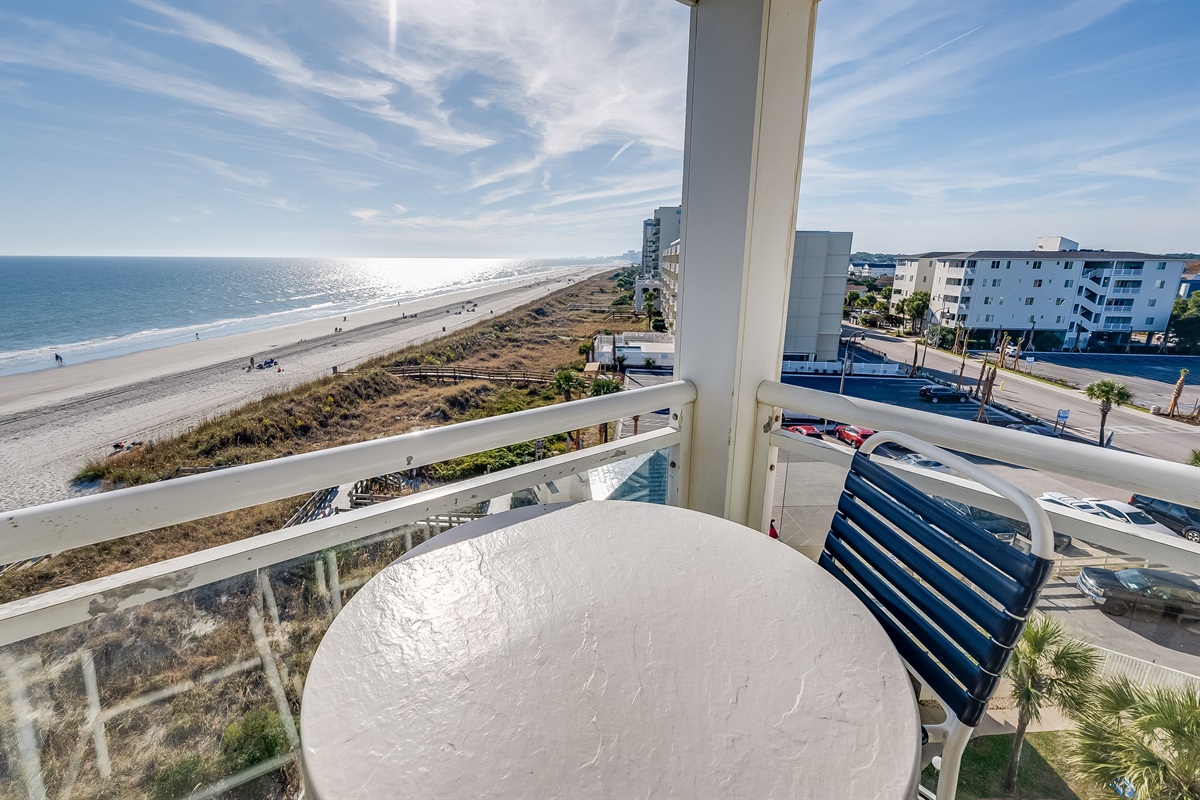 Amazing View from the Balcony!