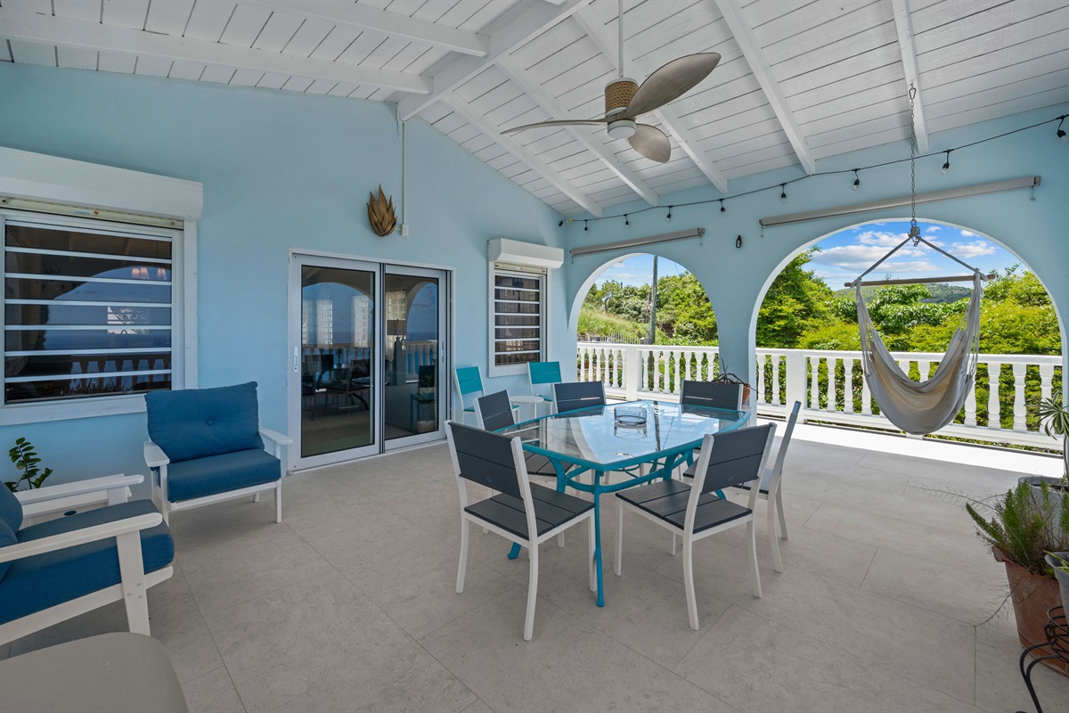 The perfect spot to enjoy your morning coffee or a cocktail at the end of the day