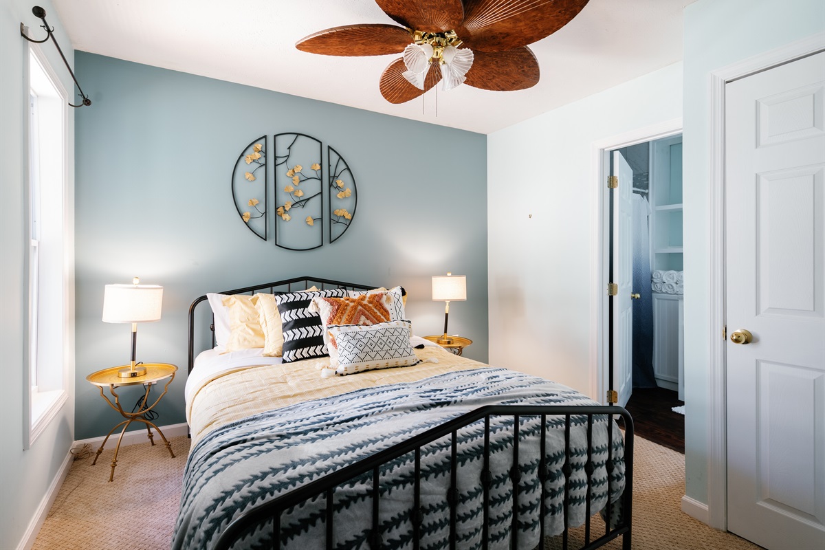 Second floor bedroom with queen bed (BR 5)