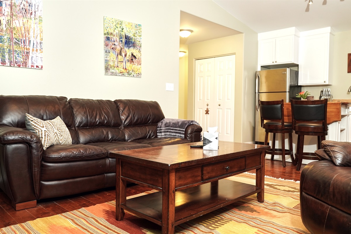 Beautiful relaxing living space.