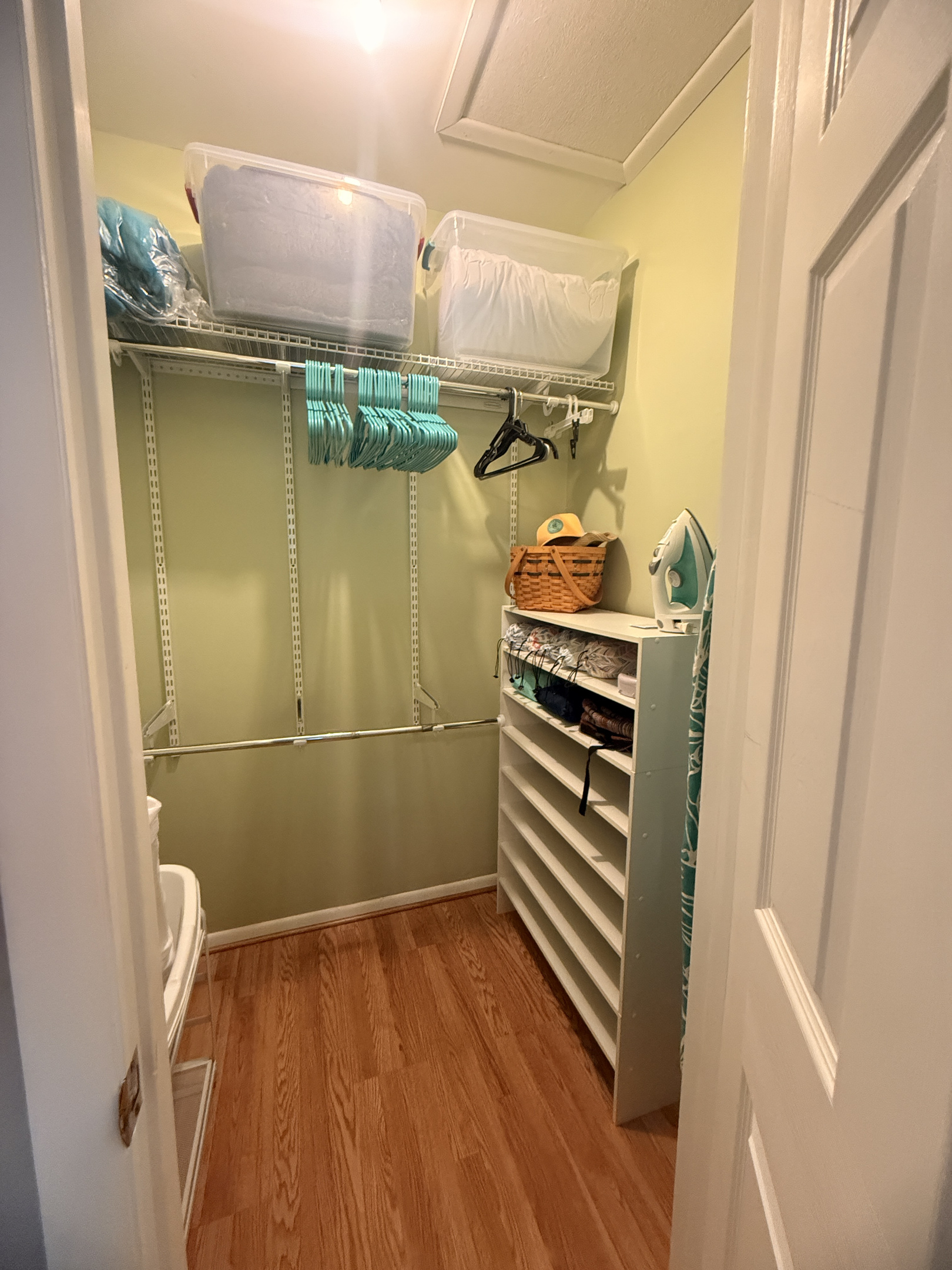 Primary bedroom closet