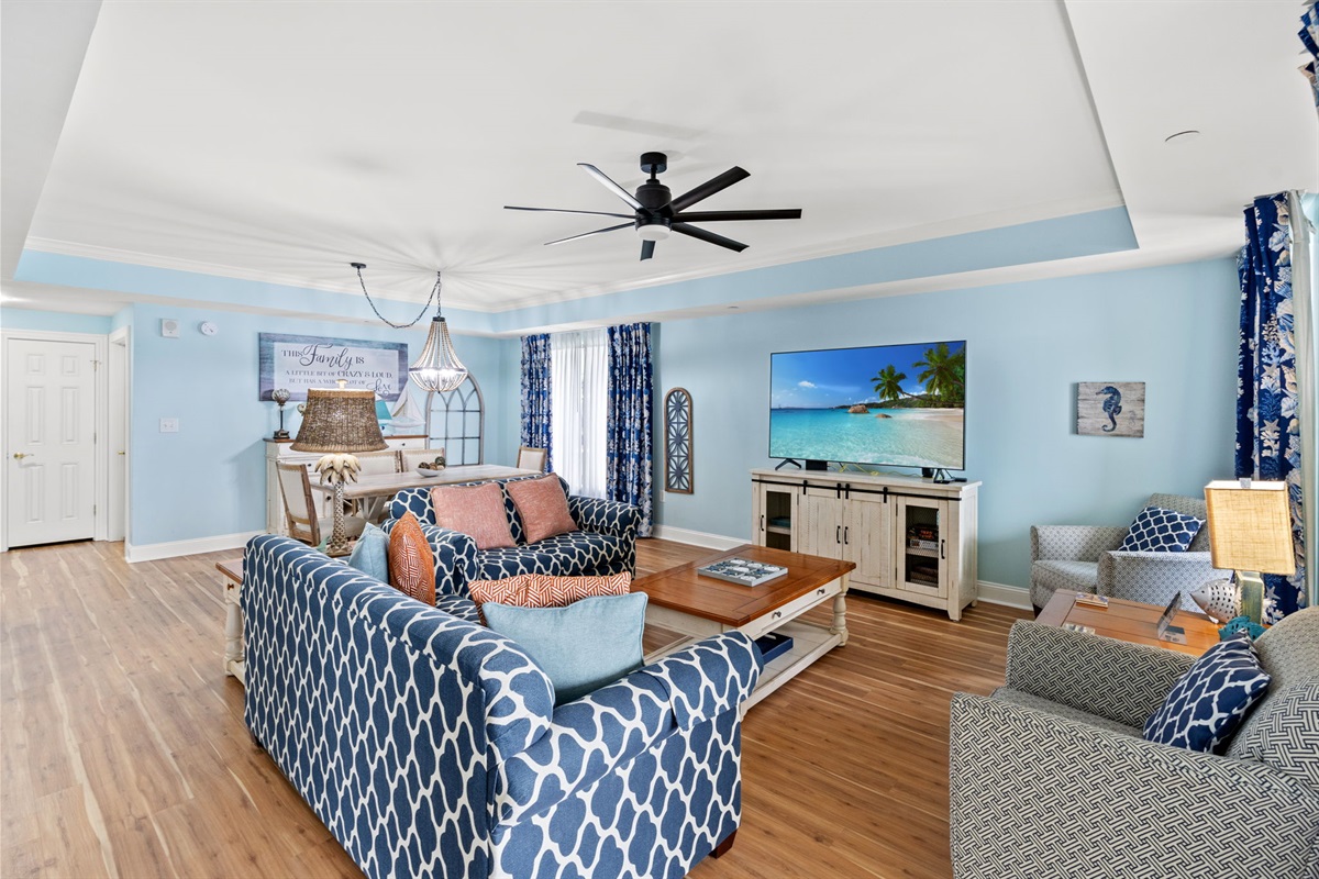 Living Room With Sofa Bed
