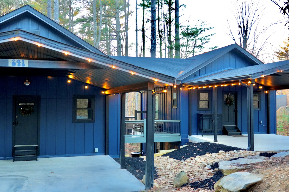 Parking and outdoor space