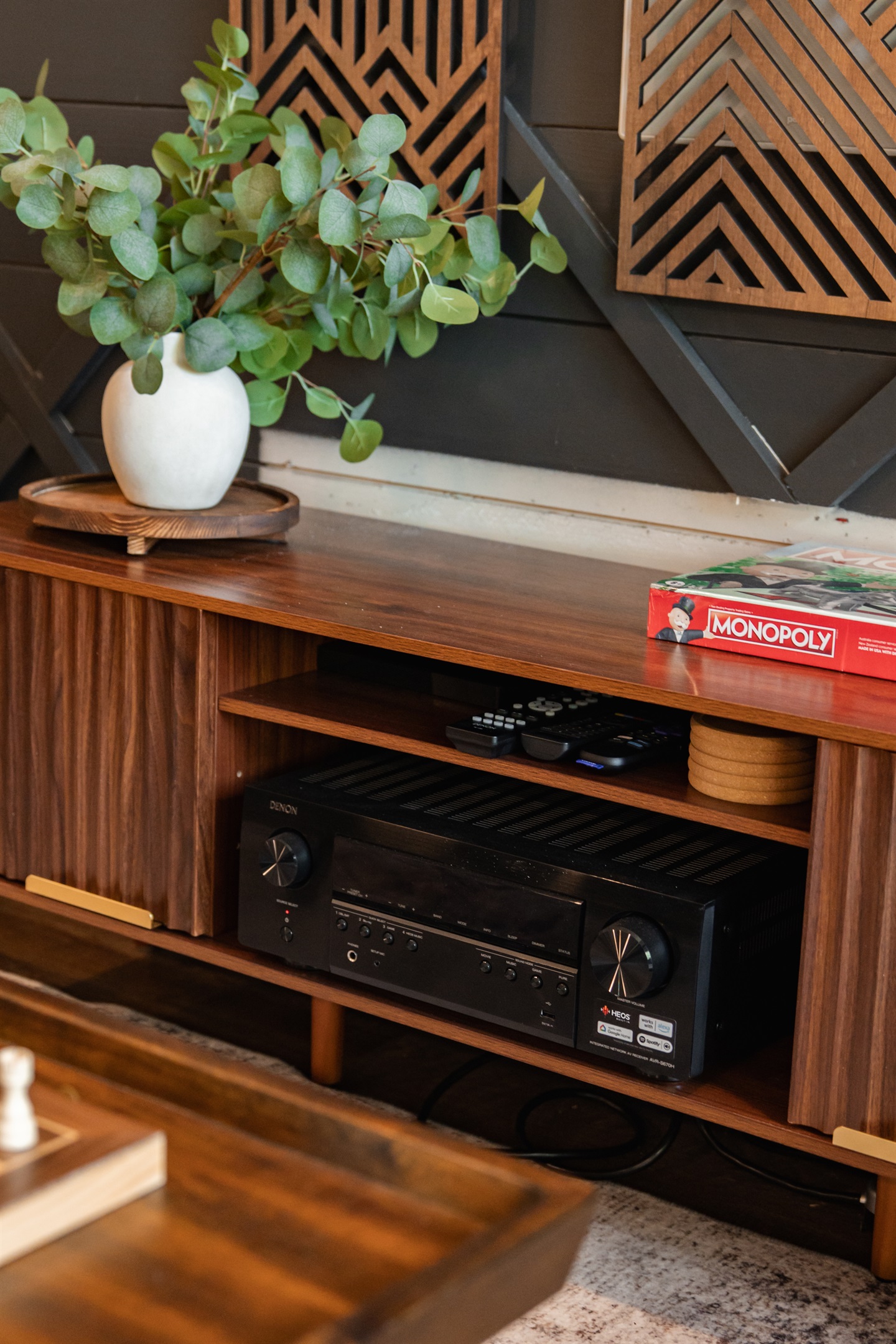 Dolby Digital Surround Sound in the living room.