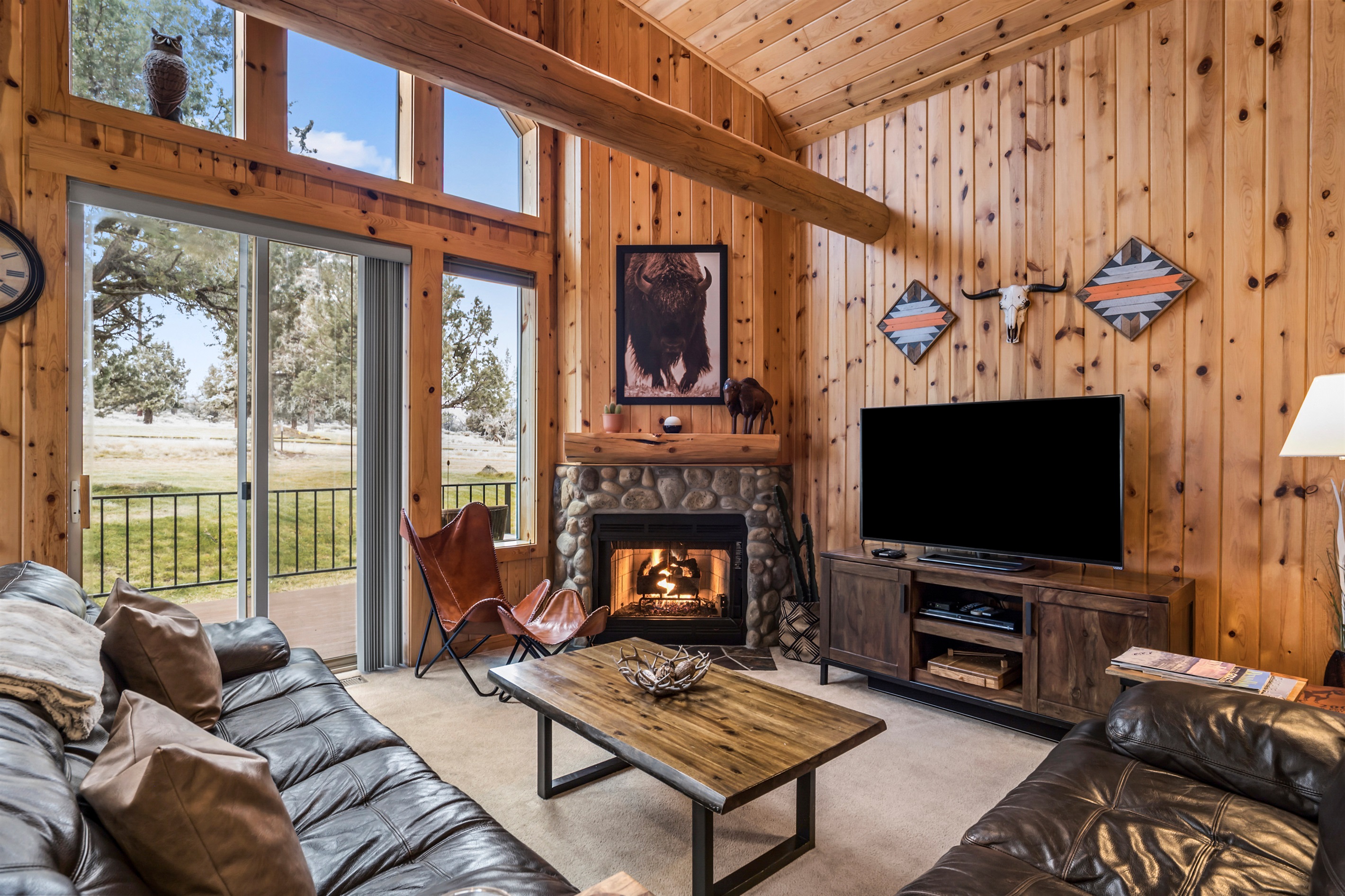 Enjoy the golf course view