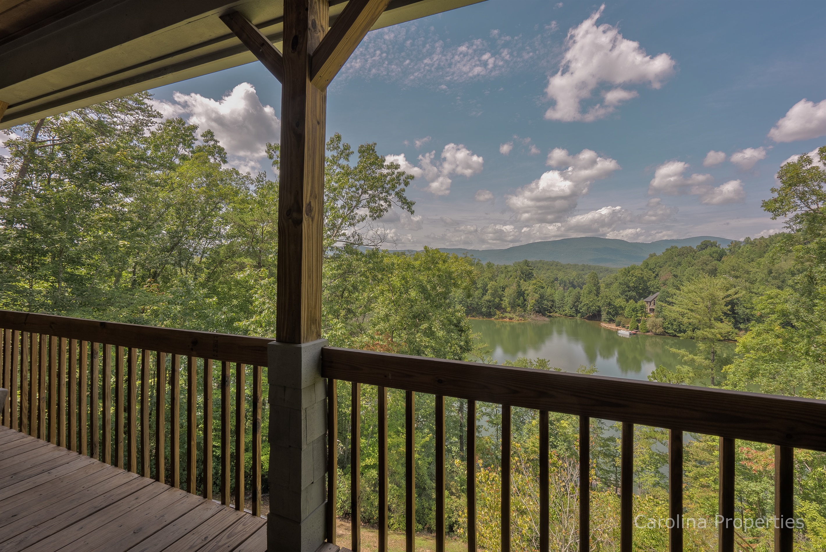 Stunning mountain and lake views