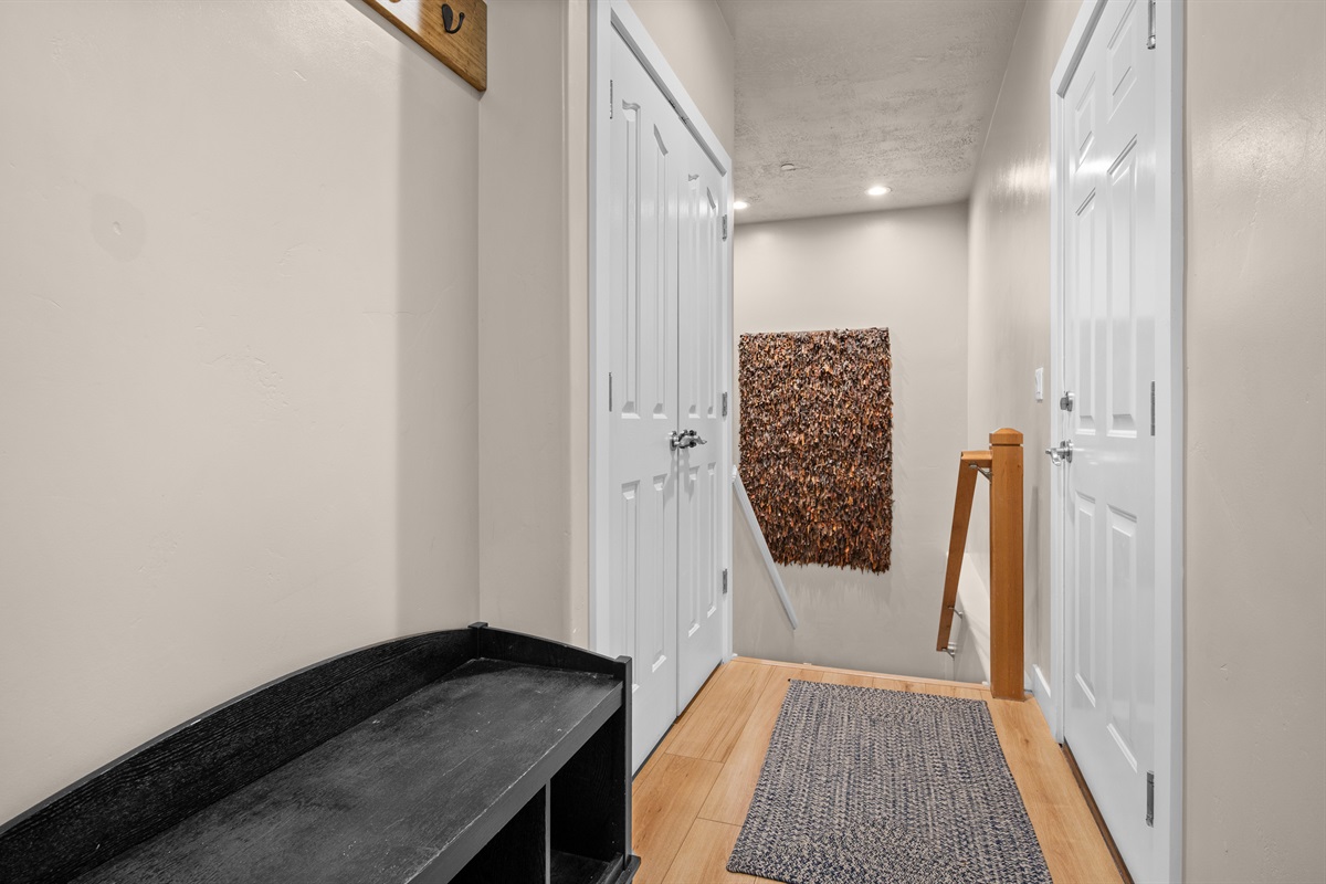 Access to downstairs level.