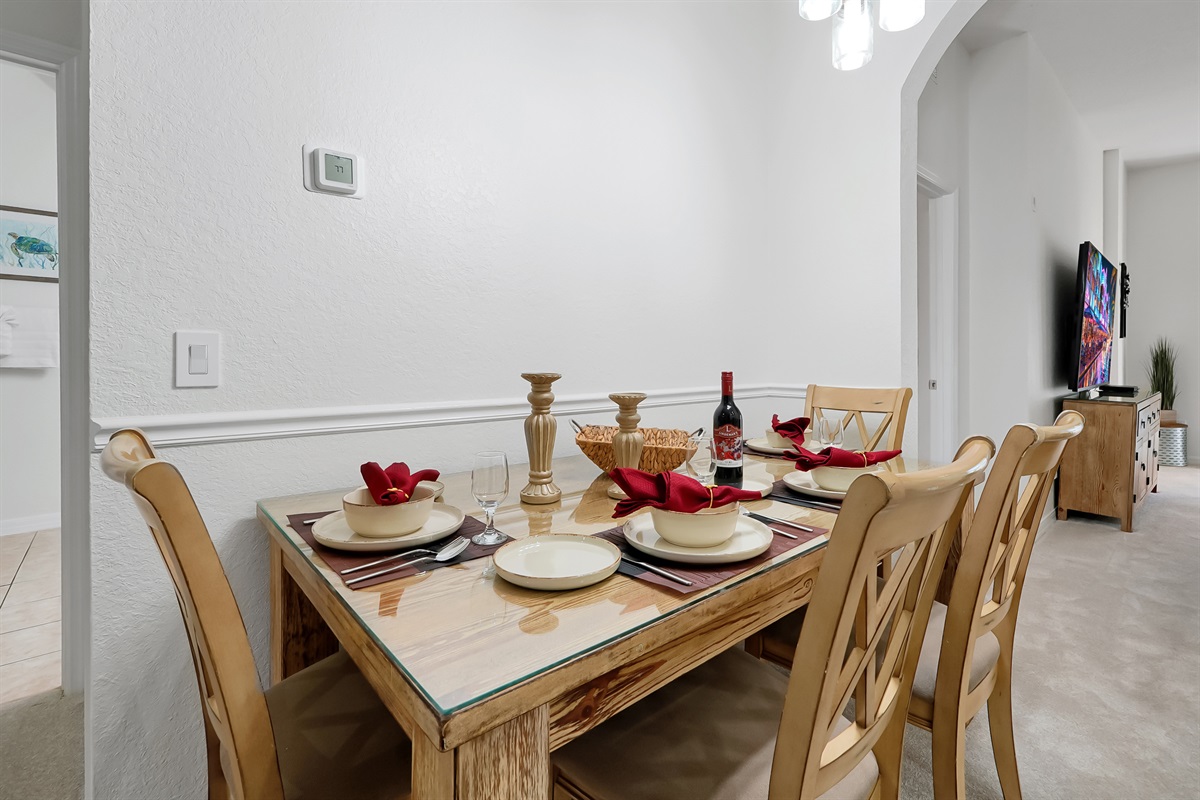 Dining area
