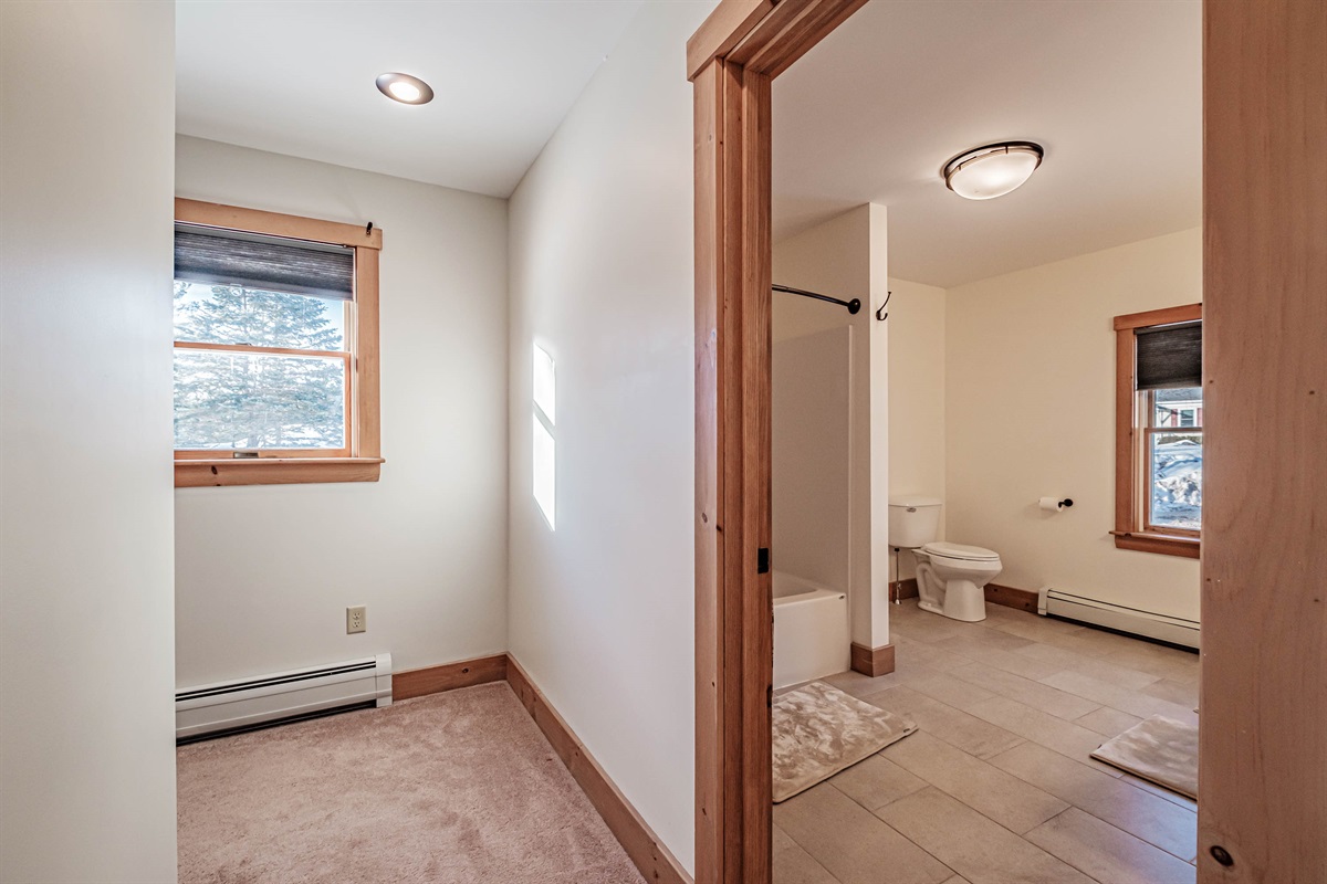 Relax and refresh in your private ensuite with a full tub.