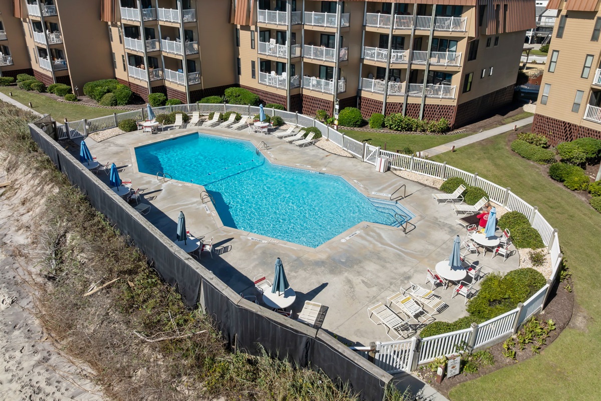 Pool access is available during the season, usually from May 15 to October 15