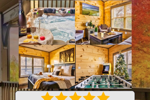 Experience the 5-star hospitality at one of ThePeacefulRetreats Properties!