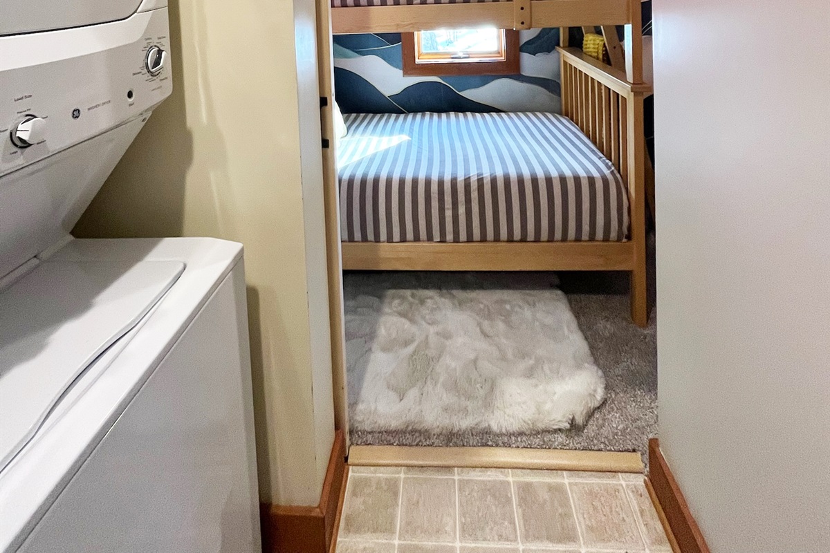 Laundry Room & Bunk Bedroom Entrance