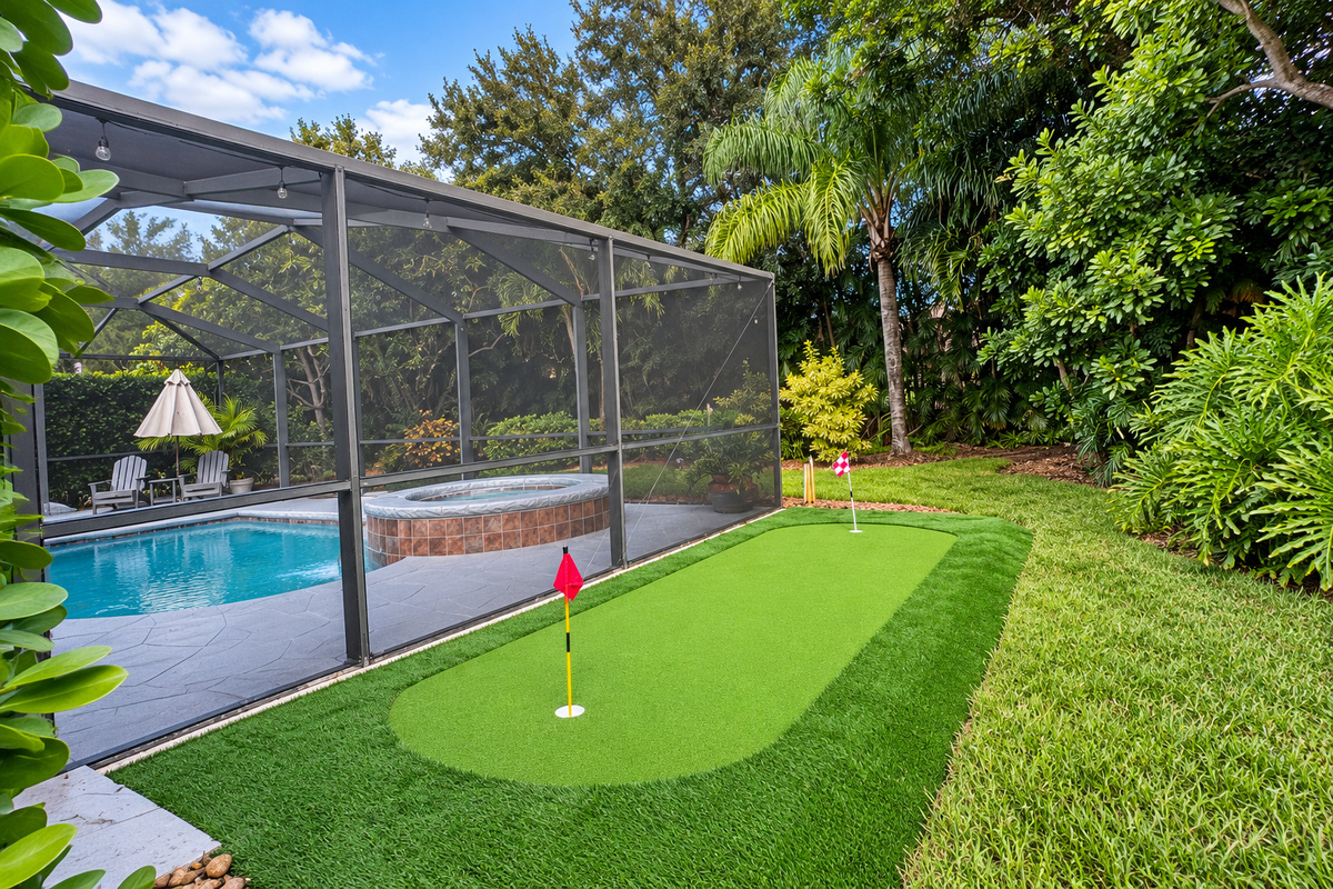 Practice your putting or have some friendly