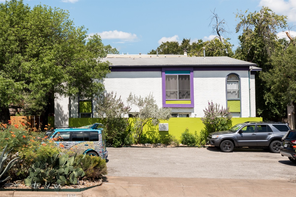 Four-plex on quiet street