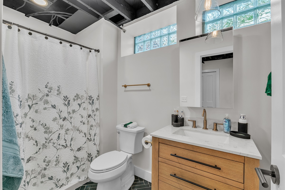 All of the bathrooms are equipped with everything you could need.