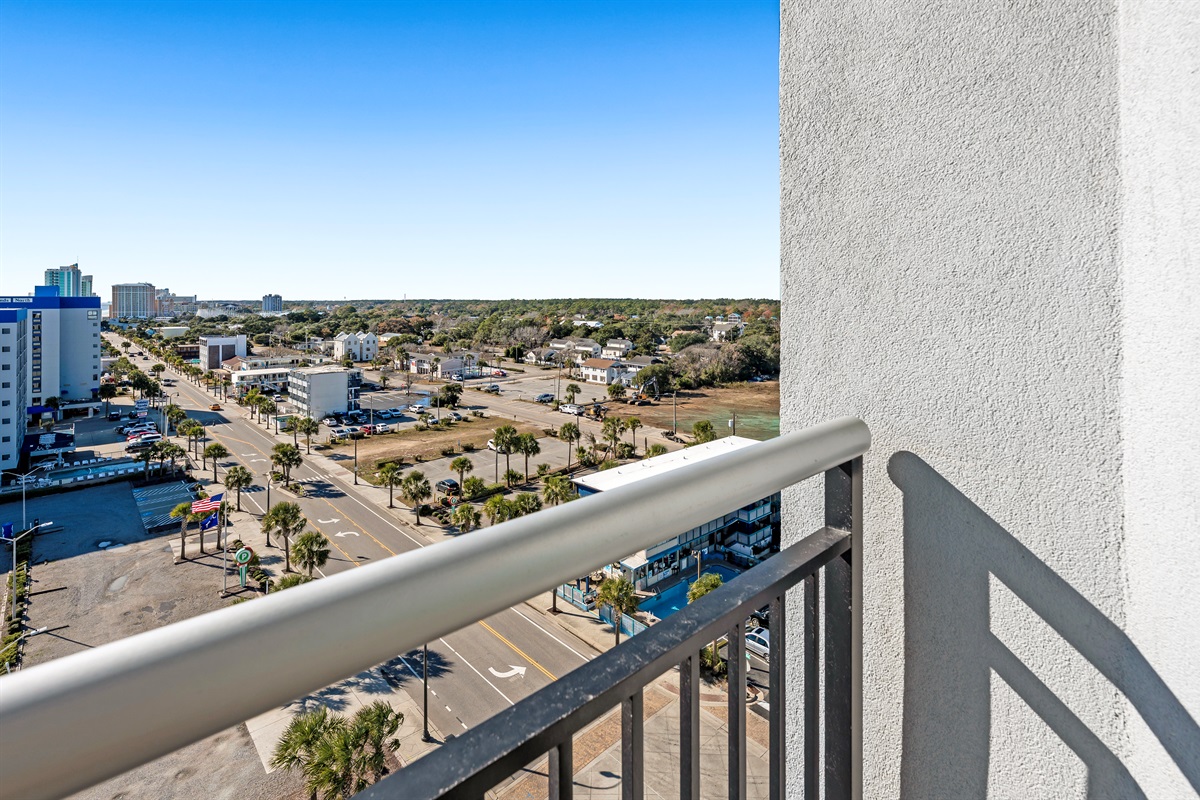 Amazing View from the Balcony!