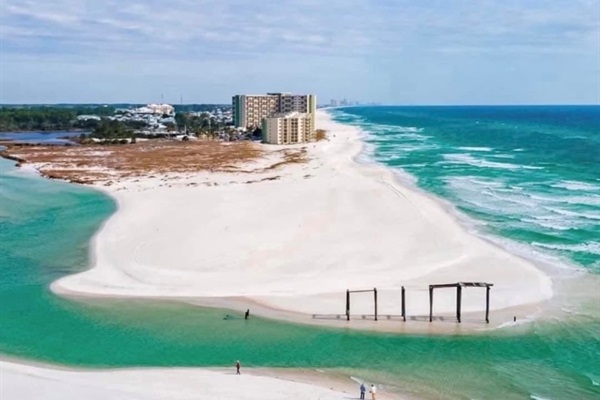 Phillips Inlet is a unique experience that you must not miss. 5 minute beach walk.