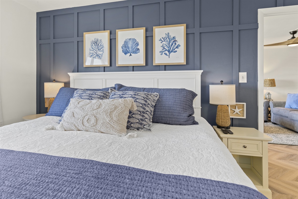 Luxurious Finishes- King Primary Bed
