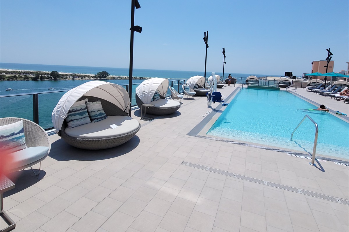11th Floor pool area