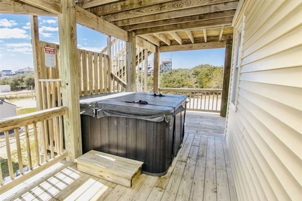 Private Hot Tub for Fun or Relaxation