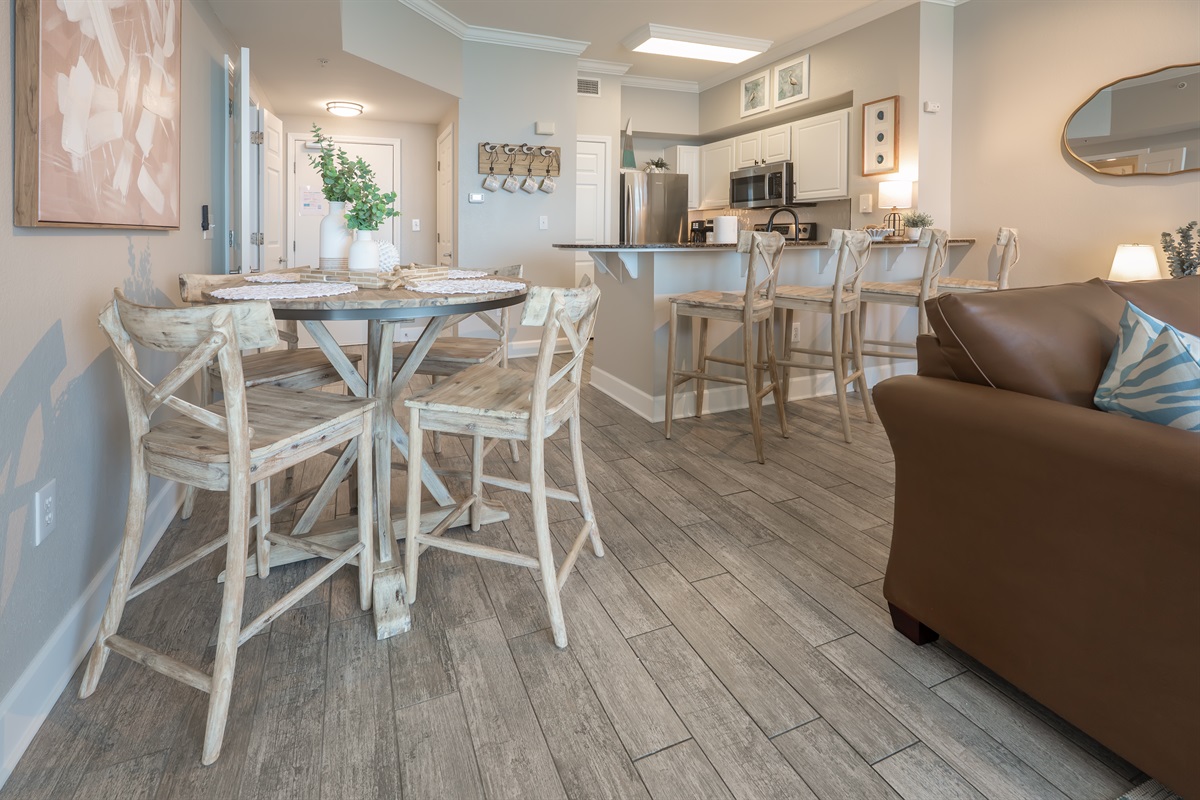 Open and inviting space